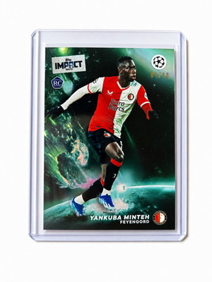 Yankuba Minteh Topps Impact 1/10 Rookie Card