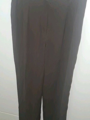 Pants size 52 like new, dark brown, spring fabric