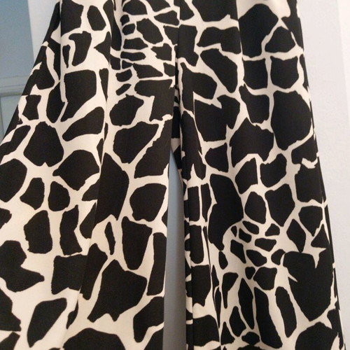 A-Style women's pants like new, size M, black-beige