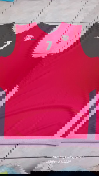 Ολυμπιακός φανέλα μπάσκετ προπονητική nike 2πλης όψης Σπανούλη