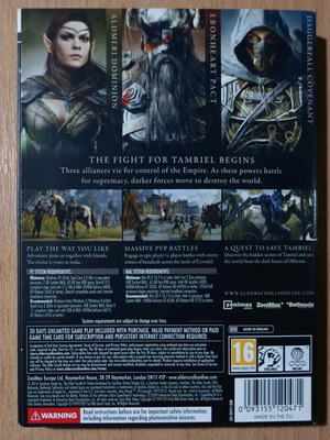 The Elder Scrolls Online PC Mac DVD-ROM σαν καινούργιο