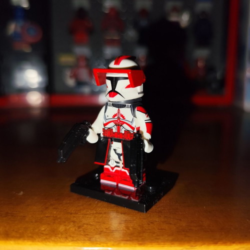 Commander Fox (Phase 1) Lego minifigure, Star Wars