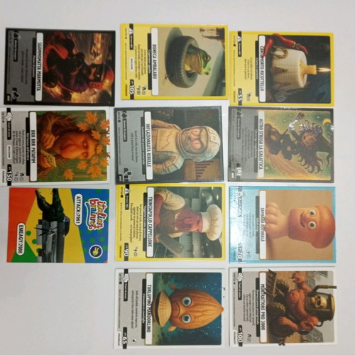 Italian Brainrot card collection of 10 like new, rare and collectible
