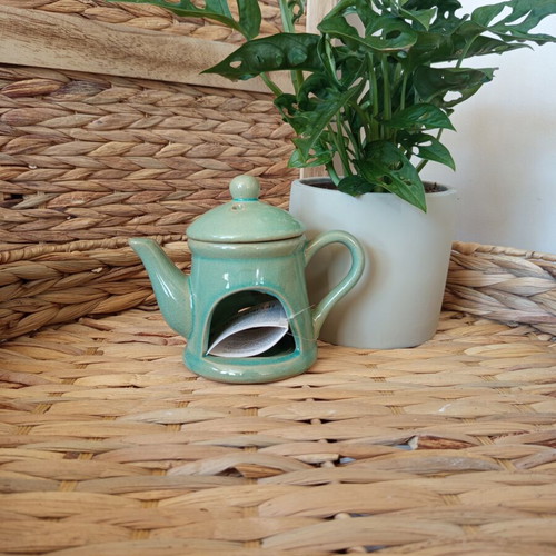 Blue Watering Can Wax Burner new