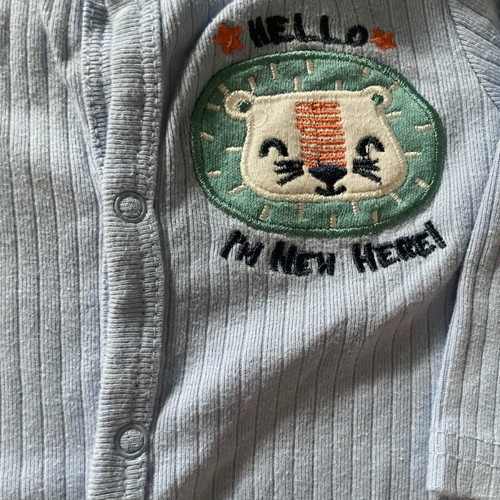 Baby cotton romper new for 1-3 months