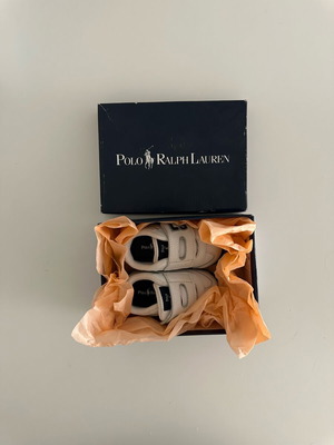 Polo Ralph Lauren детски маратонки нови, номер 22, бели и сини