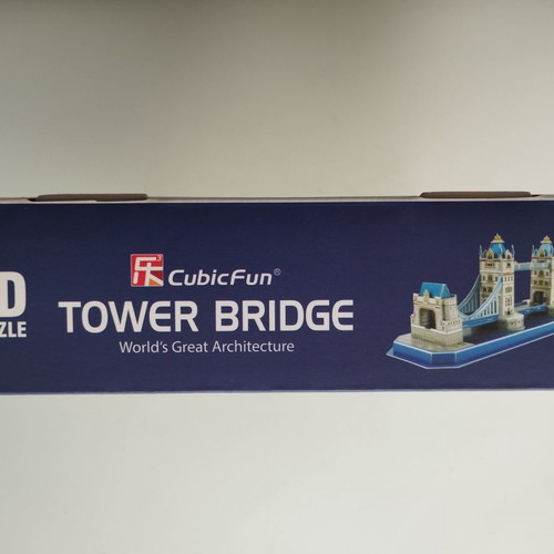 3D Puzzle CubicFun Tower Bridge new, 52 pieces