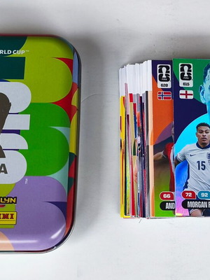 Panini FIFA World Cup 2026 Adrenalyn XL cards with Metal Pocket Tin new