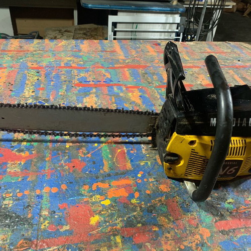 Chainsaw 50 cm blade like new for trees