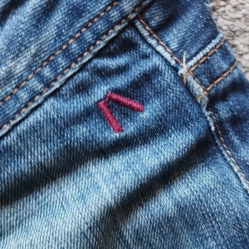 Staff Jeans W31L28 model Fact straight fit like new, dark blue