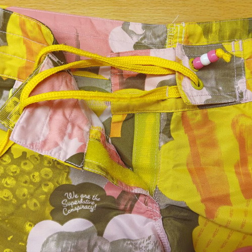 Wesc women's shorts used, colorful, size small