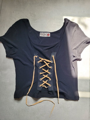 Top used, size S, black