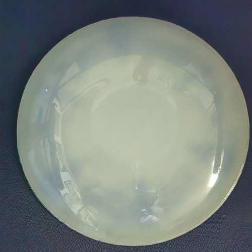 Vintage opaline plates, diameter 15 cm, set of 4
