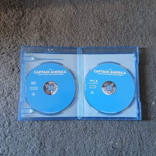 Captain America Trilogy Blu-Ray used with Greek subtitles