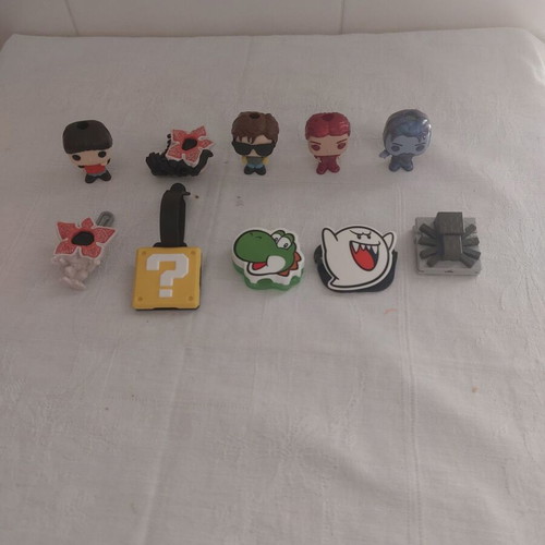 Kinder Joy toys new, Super Mario Stranger Things Minecraft set of 10