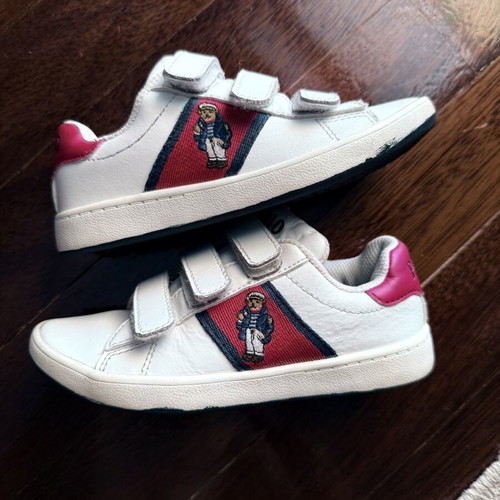 Ralph Lauren casual shoes for boys size 27, white