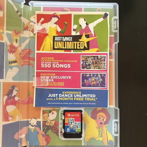 Just Dance 2021 Nintendo Switch game like new