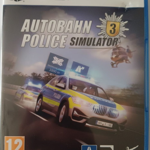 Autobahn Police Simulator 3 PS5 game like new, 2022