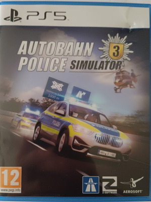 Autobahn Police Simulator 3 PS5 game like new, 2022