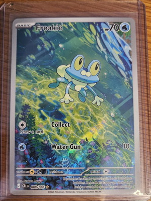 Froakie Chaos Rising 088/086 Illustration Rare new