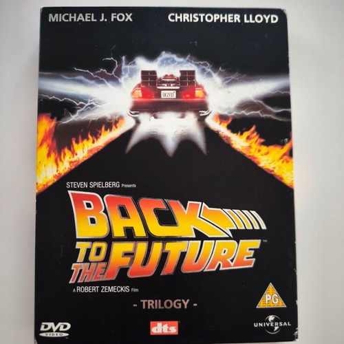Back to the Future Trilogy DVD like new