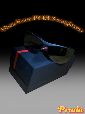 Γυαλιά ηλίου Linea Rossa PS 17US σαν καινούργια, μαύρο και κόκκινο