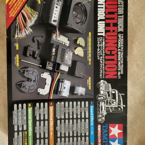 Tamiya Scania R470 1/14 Remote Control Tractor new with lights and sounds