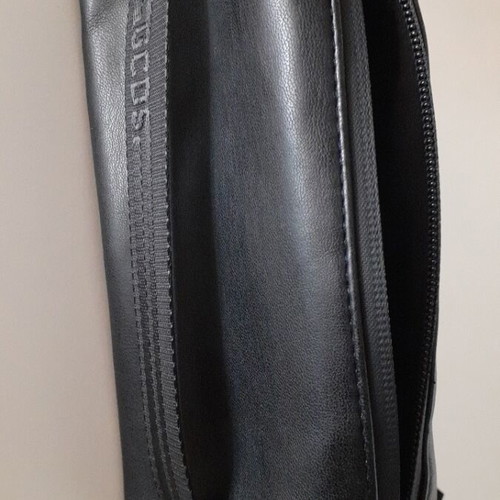 GCDS glasses pouch with cleaning cloth, black