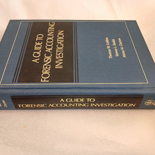 A Guide to Forensic Accounting Investigation 2005 hardcover like new