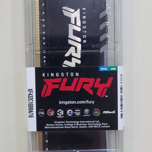 Kingston Fury Beast 16GB DDR4 RAM 3200MHz new sealed