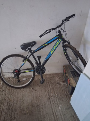 Alpina Alpha 26" Mountain Bike 2021 used, 21 speeds, black