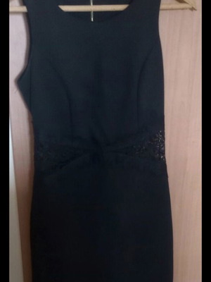 Dress black new, size S