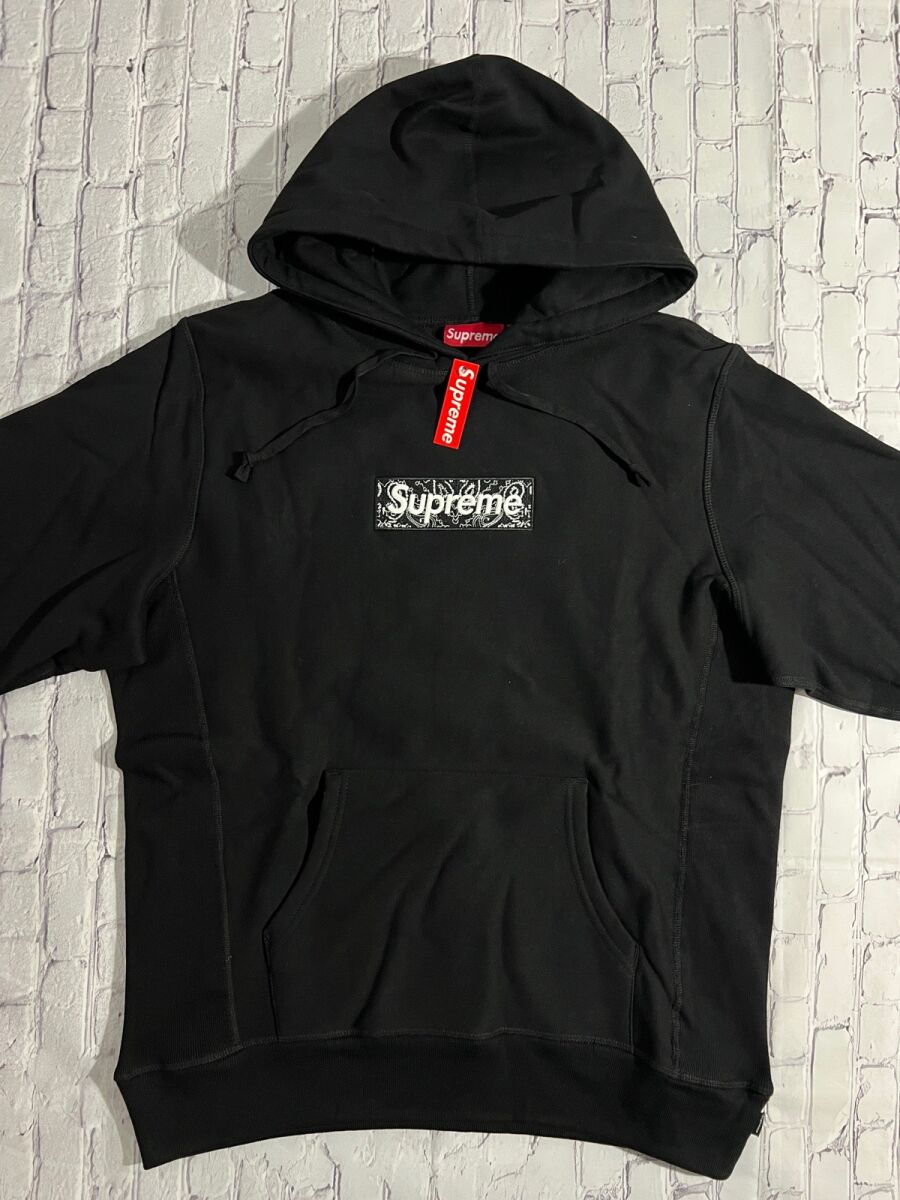 Supreme Bandana Box Logo Hoodie size L… - € 67,00 - Vendora.gr