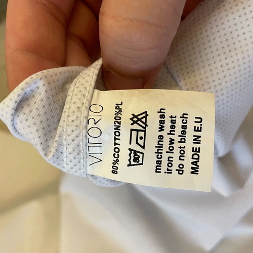 Vittorio Artist shirt white like new, size M