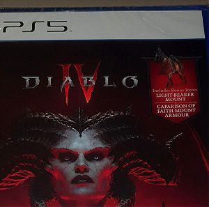 Diablo IV Deluxe Edition PS5 καινούριο με την ζελατίνα του