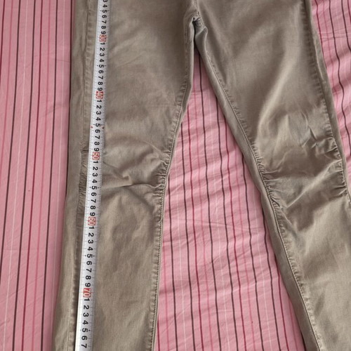 Khaki gray pants like new with elastic and drawstring, size M