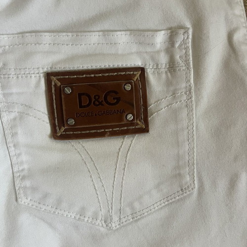 Dolce & Gabbana vintage jeans size 40 like new, white