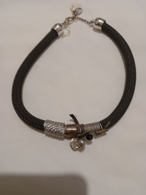 Necklaces pack of two with metal elements like new