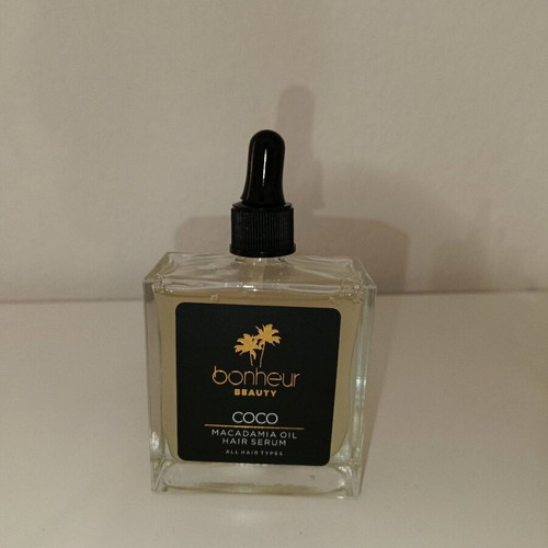 Bonheur Beauty Coco Macadamia Hair Oil 100ml new