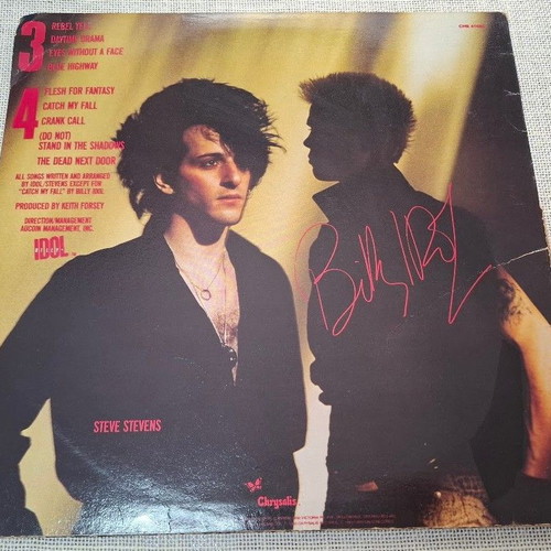 Billy Idol Rebel Yell LP μεταχειρισμένο, ροκ