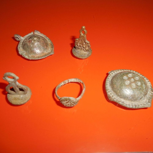 Ottoman items used, set of 5 pieces