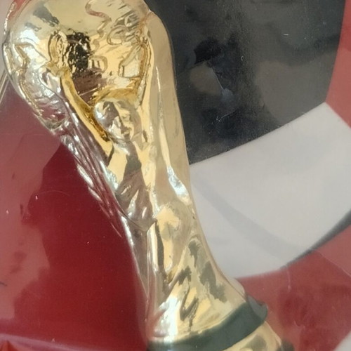 FIFA 2026 World Cup Keychain new from Coca Cola with winner's trophy
