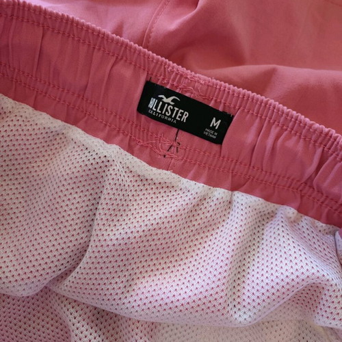 Hollister men's swimwear like new, pink, size M