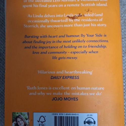 Book By Your Side by Ruth Jones used, English