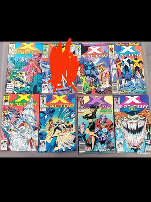 Marvel Comics X Factor comic set 9 issues like new 1988