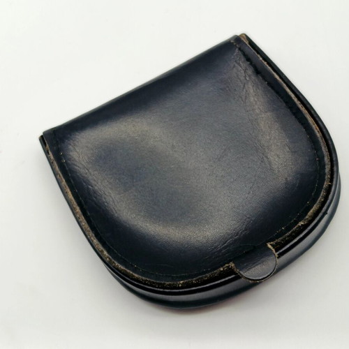 Leather coin wallet vintage used