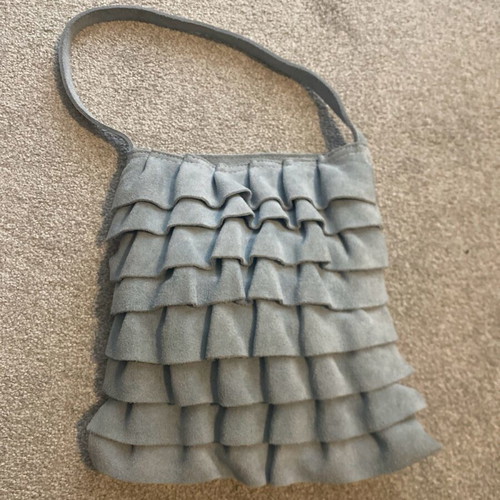 Zara shoulder bag like new, turquoise medium