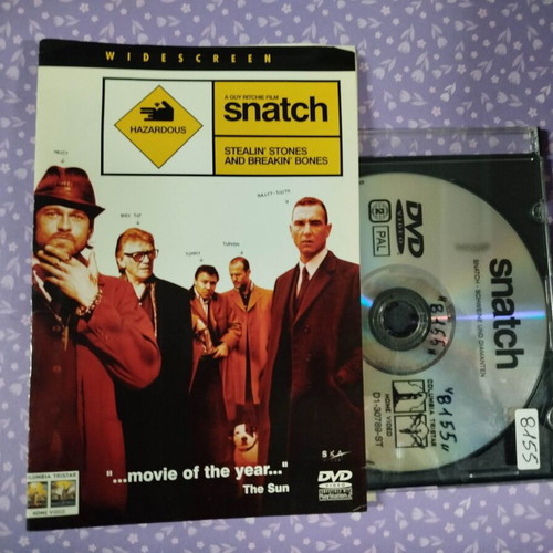 Snatch DVD used with Greek subtitles