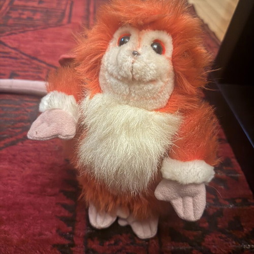 Fuzzball vintage plush toy used from Disney Captain EO 1986