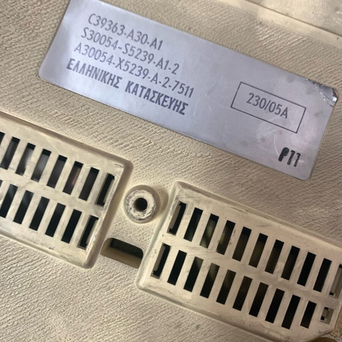 Siemens vintage telephone device used, wired